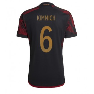 Tyskland Joshua Kimmich #6 Borta Kläder VM 2022 Kortärmad